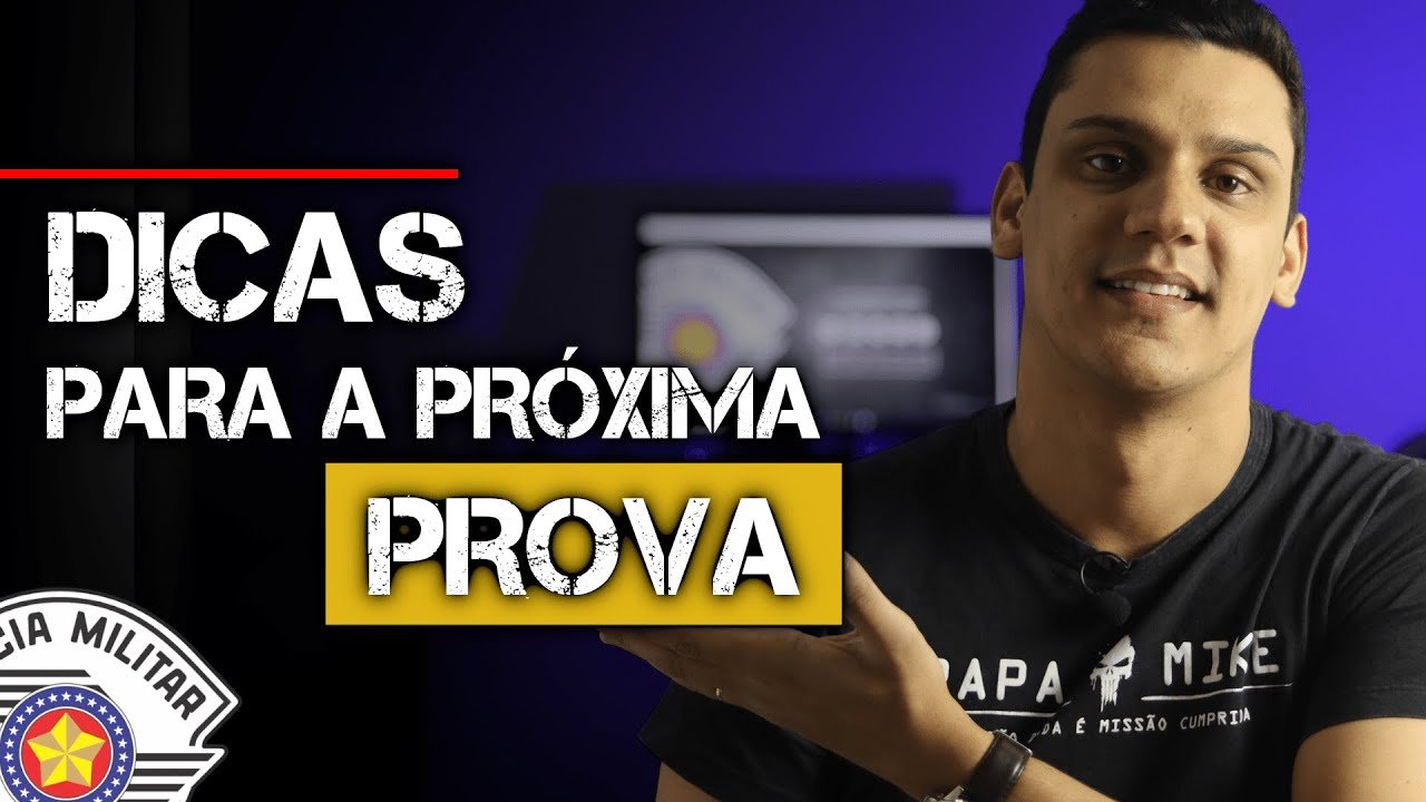 4 DICAS PRA VOCÊ PASSAR NA PRÓXIMA PROVA DO CONCURSO DE SOLDADO PM SP