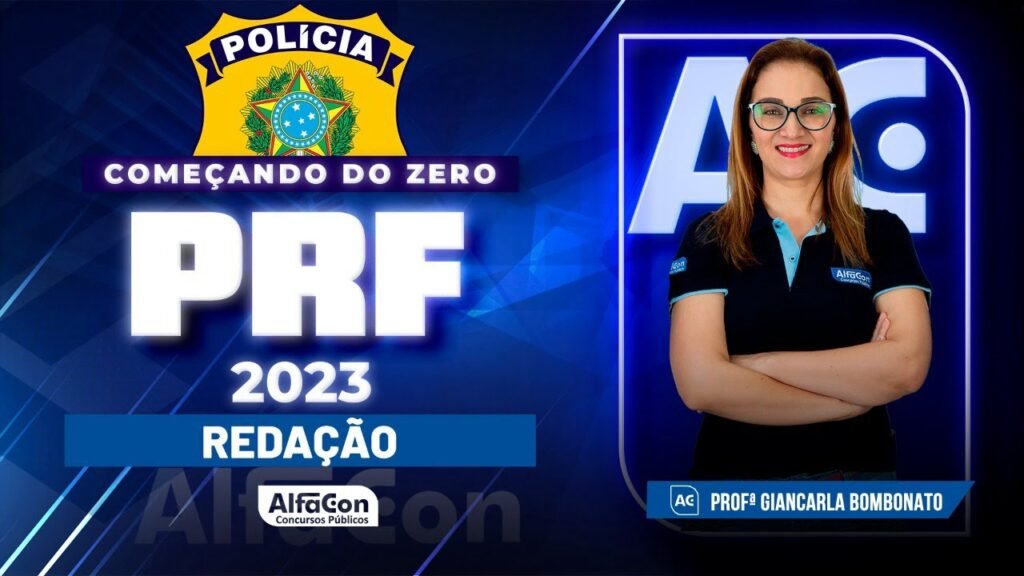 Concurso Prf 2023 Aula De Redação Alfacon 9336